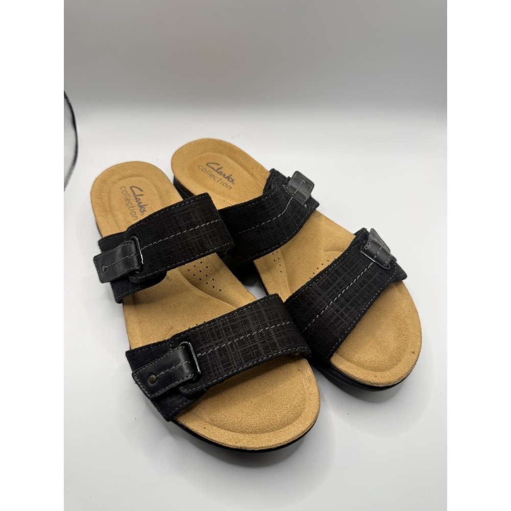 Clarks Women's Leather Sandals Sz 10
